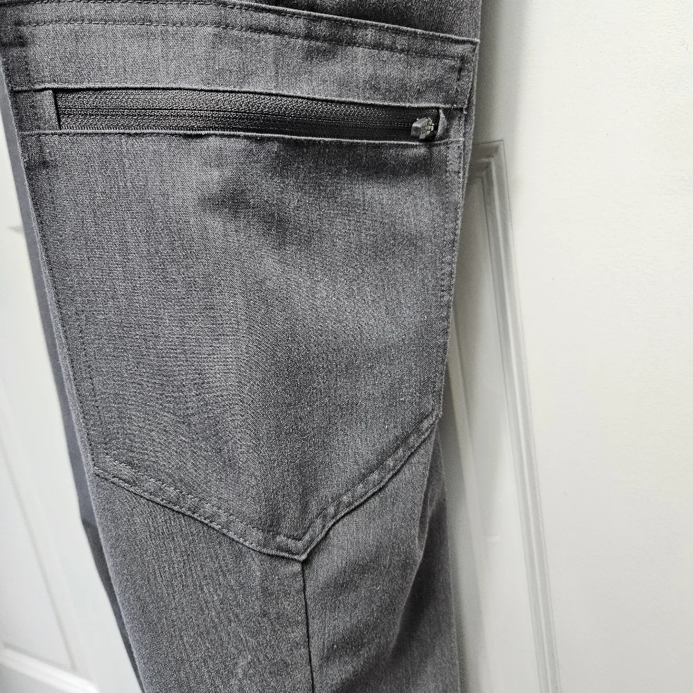 Figs Technical Collection Gray Scrub Pants